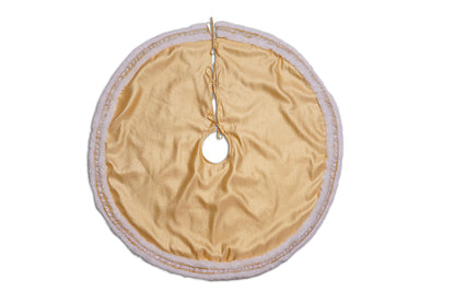 Gold Designer Tree Skirts