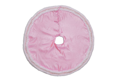 Pink Designer Tree Skirts