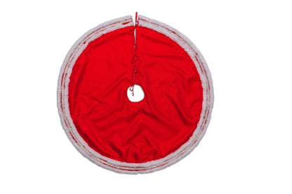 Red Designer Tree Skirts